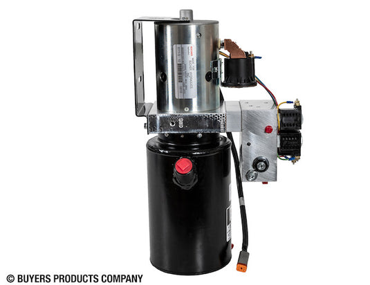 4-Way/3-Way DC Power Unit-Electric Controls Vertical 0.75 Gallon Reservoir