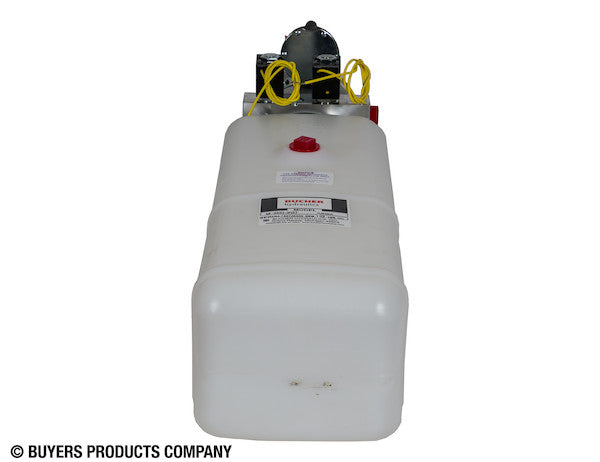 Load image into Gallery viewer, 4-Way DC Power Unit-Electric Controls Horizontal 1.5 Gallon Poly Reservoir
