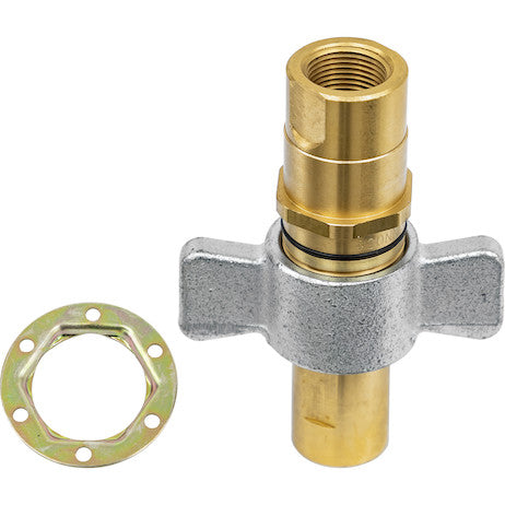 Load image into Gallery viewer, 3/4 Inch Wing-Type Hydraulic Quick Coupler Male And Female Assembly

