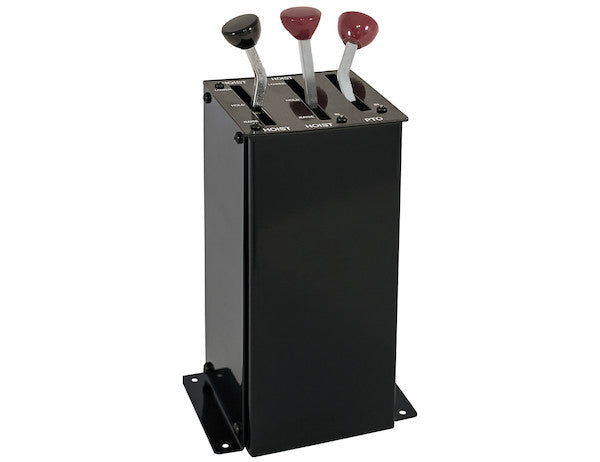 Load image into Gallery viewer, Black Powder Coated Steel Console For All Q-Series Triple Lever Control
