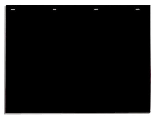 Super Durable White Polymer Mudflaps 24x30 Inch