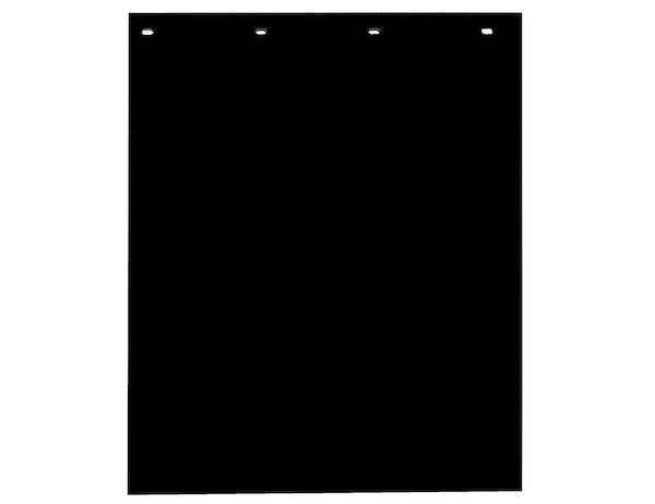 Load image into Gallery viewer, Super Durable White Polymer Mudflaps 24x24 Inch
