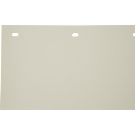 Super Durable White Polymer Mudflaps 24x30 Inch