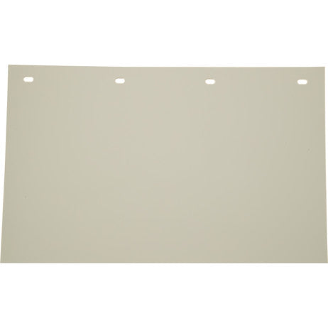 Load image into Gallery viewer, Super Durable White Polymer Mudflaps 24x30 Inch
