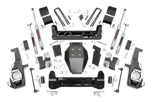 Rough Country 5 Inch Lift Kit, NTD - 2020-2026 Chevrolet Silverado 2500 HD/3500 HD & GMC Sierra 2500 HD/3500 HD