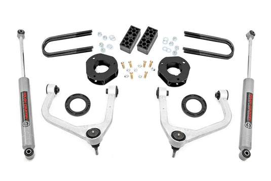 Rough Country 3.5 Inch Lift Kit - 2025-2026 Chevrolet Silverado 1500