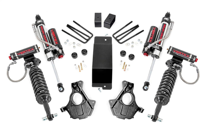 Load image into Gallery viewer, Rough Country 3.5 Inch Lift Kit, Alu/Stamp Steel, Vertex - 2014-2018 Chevrolet Silverado 1500 &amp; GMC Sierra 1500
