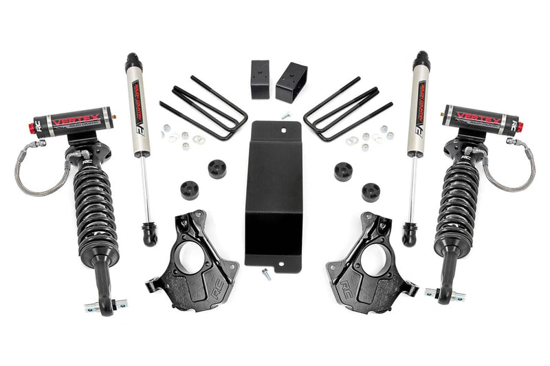 Load image into Gallery viewer, Rough Country 3.5 Inch Lift Kit, Alu/Stamp Steel LCA, Vertex/V2 - 2014-2018 Chevrolet Silverado 1500 &amp; GMC Sierra 1500
