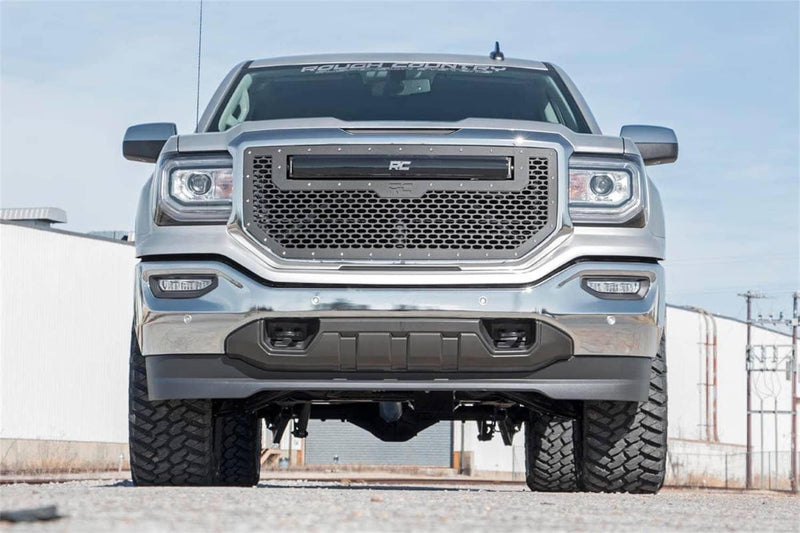 Load image into Gallery viewer, Rough Country 3.5 Inch Lift Kit, Cast Steel LCA, Vertex/V2 - 2014-2018 Chevrolet Silverado 1500 &amp; GMC Sierra 1500
