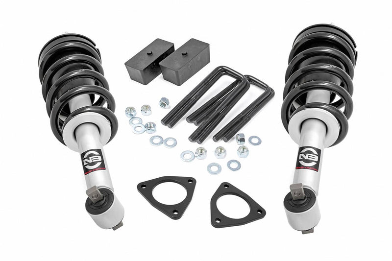 Load image into Gallery viewer, Rough Country 2.5 Inch Lift Kit, Alu/Cast Steel, N3 Strut - 2007-2016 Chevrolet Silverado 1500 &amp; GMC Sierra 1500
