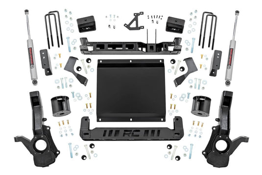 Rough Country 4 Inch Lift Kit, N3 Shocks - 2023-2026 Chevrolet Colorado & GMC Canyon