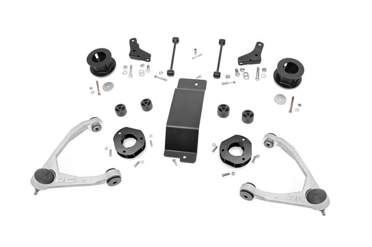 Rough Country 3.5 Inch Lift Kit, Forged UCAs - 2007-2020 Chevrolet Suburban/Tahoe & GMC Yukon XL