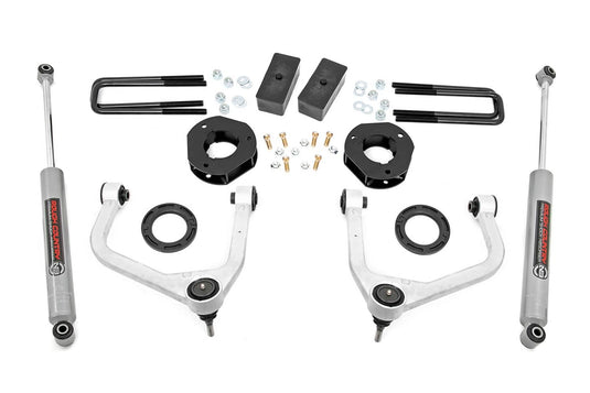 Rough Country 3.5 Inch Lift Kit - 2019-2024 GMC Sierra 1500
