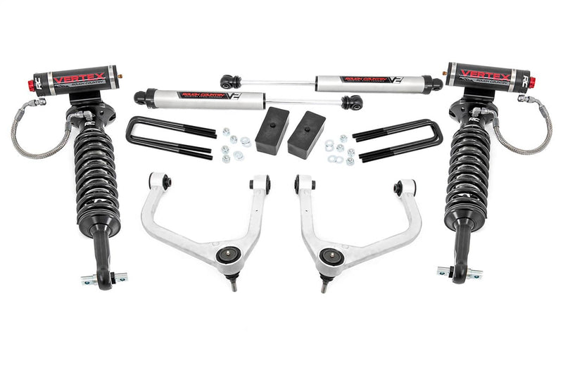 Load image into Gallery viewer, Rough Country 3.5 Inch Lift Kit, Vertex/V2, Multi-Leaf - 2019-2024 GMC Sierra 1500
