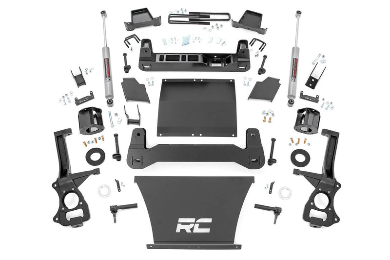 Load image into Gallery viewer, Rough Country 6 Inch Lift Kit, N3 Rear Shocks, Multi-Leaf - 2019-2024 GMC Sierra 1500
