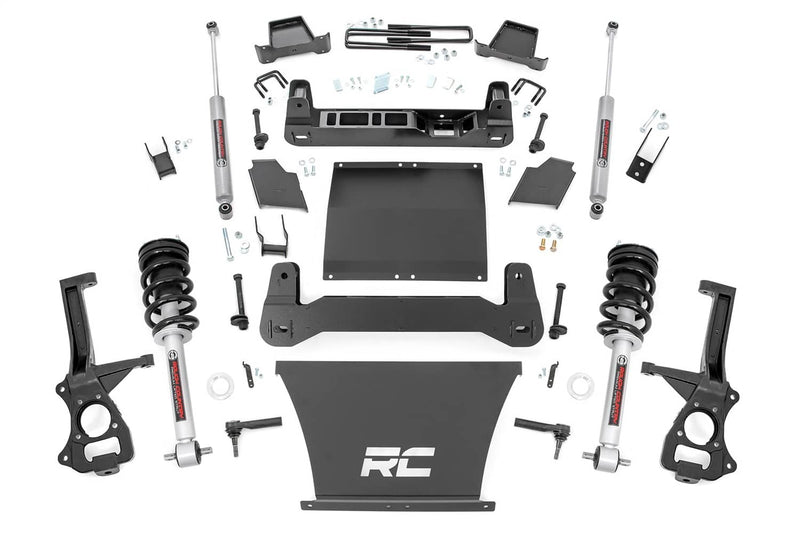 Load image into Gallery viewer, Rough Country 6 Inch Lift Kit, N3 Struts, Multi-Leaf - 2019-2024 GMC Sierra 1500
