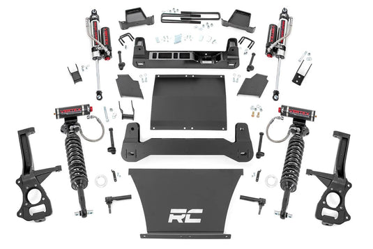 Rough Country 6 Inch Lift Kit, Vertex, Multi-Leaf - 2019-2024 GMC Sierra 1500