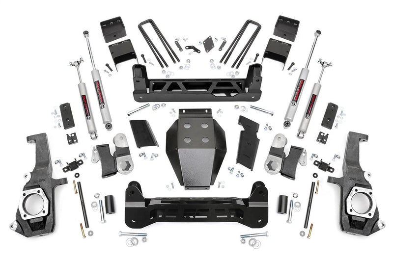 Load image into Gallery viewer, Rough Country 5 Inch Lift Kit, NTD - 2011-2019 Chevrolet Silverado 2500 HD/3500 HD &amp; GMC Sierra 2500 HD/3500 HD
