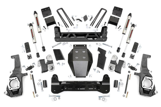 Rough Country 5 Inch Lift Kit, NTD, V2 - 2011-2019 Chevrolet Silverado 2500 HD/3500 HD & GMC Sierra 2500 HD/3500 HD