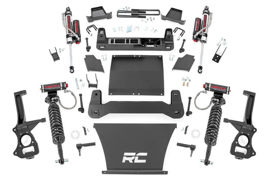 Rough Country 4 Inch Lift Kit, AT4/Trailboss, Vertex - 2019-2024 Chevrolet Silverado 1500 & GMC Sierra 1500