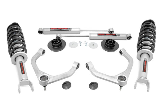 Rough Country 3 Inch Lift Kit, N3 Struts/Shocks - 2012-2024 Ram 1500 Classic