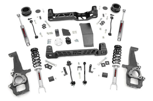 Rough Country 4 Inch Lift Kit, N3 Struts - 2012-2024 Ram 1500 Classic