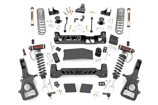 Rough Country 6 Inch Lift Kit, Vertex/V2, Dual Rate Coils - 2019-2024 Ram 1500