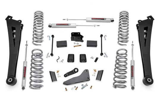 Rough Country 5 Inch Lift Kit, Diesel, Dual Rate Coils, Premium N3 - 2014-2018 Ram 2500