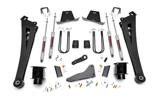 Rough Country 5 Inch Lift Kit, Non-Dually - 2013-2015 Ram 3500