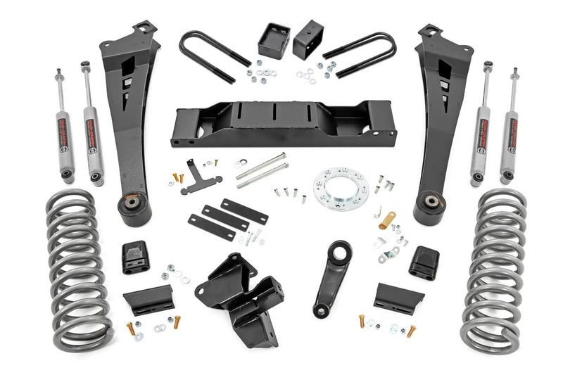 Load image into Gallery viewer, Rough Country 5 Inch Lift Kit, Diesel, AISIN - 2019-2024 Ram 3500
