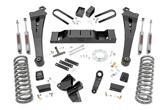 Rough Country 5 Inch Lift Kit, Diesel, AISIN - 2019-2024 Ram 3500