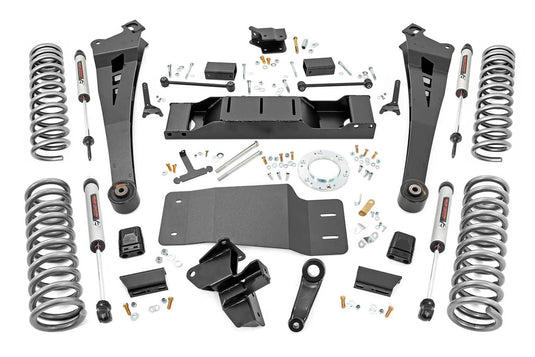 Rough Country 5 Inch Lift Kit, Dual Rate Coils, V2, Non-AISIN - 2019-2024 Ram 2500