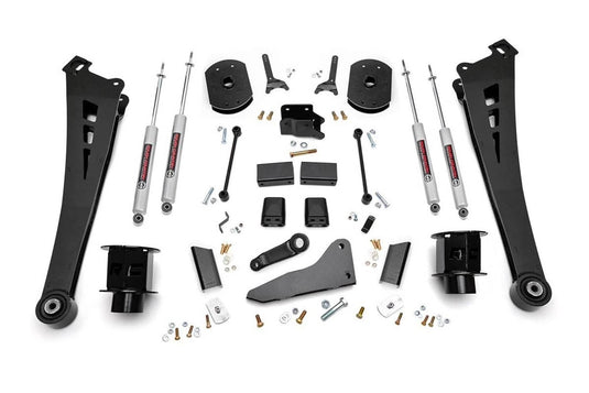 Rough Country 5 Inch Lift Kit, RR Air Bags - 2019-2022 Ram 2500