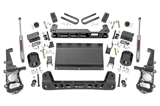Rough Country 4 Inch Lift Kit - 2021-2024 Ford F-150