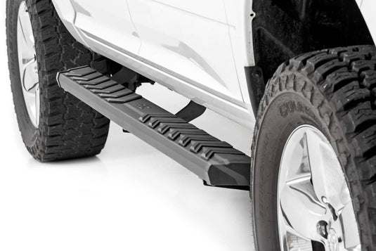 Rough Country BA2 Running Board, Side Step Bars - 2009-2026 Dodge Ram 1500 & Ram 1500 Classic/2500/3500