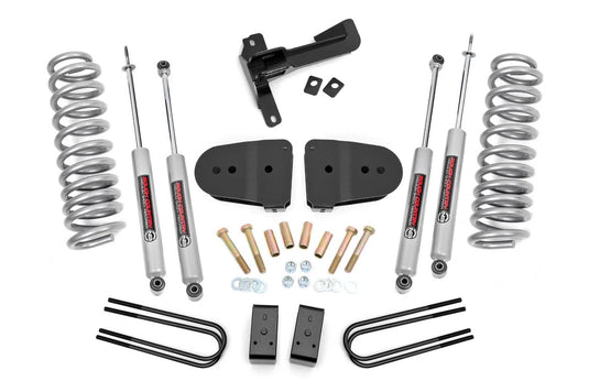 Rough Country 3 Inch Lift Kit, N3, Front Diesel Coils - 2023-2026 Ford F-250 Super Duty