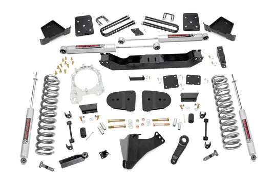 Rough Country 6 Inch Lift Kit, No OVLDS, Premium N3 - 2023-2026 Ford F-250 Super Duty/F-350 Super Duty