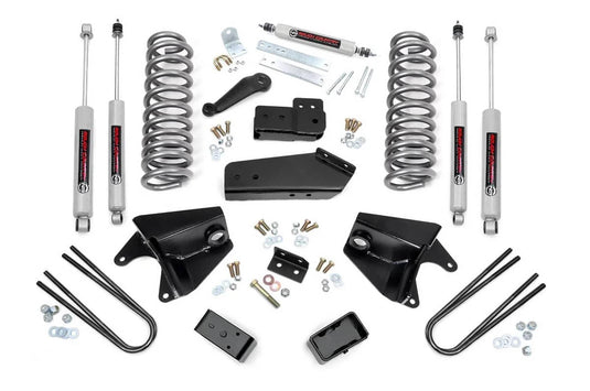 Rough Country 4 Inch Lift Kit, Rear Blocks - 1980-1996 Ford F-150
