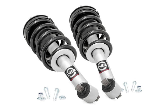 Rough Country N3 Leveling Struts, 2 Inch, Loaded Strut - 2007-2013 Chevrolet Silverado 1500 & GMC Sierra 1500