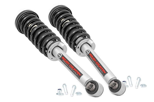 Rough Country Loaded Strut Pair, 6 Inch - 2014-2025 Ford F-150