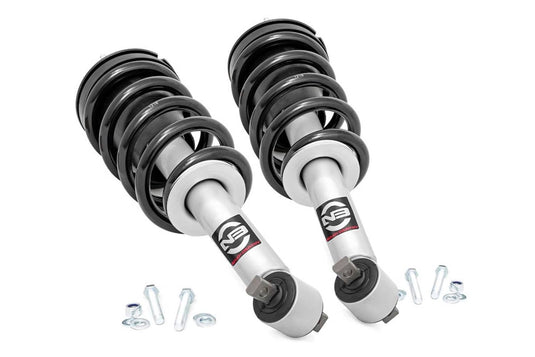 Rough Country N3 Leveling Struts, 2 Inch, Loaded Strut - 2014-2018 Chevrolet Silverado 1500 & GMC Sierra 1500
