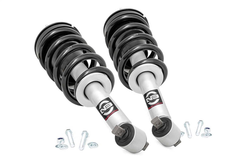 Load image into Gallery viewer, Rough Country N3 Leveling Struts, 2 Inch, Loaded Strut - 2019-2026 Chevrolet Silverado 1500 &amp; GMC Sierra 1500
