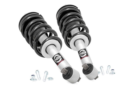Rough Country N3 Leveling Struts, 2 Inch, Loaded Strut - 2019-2026 Chevrolet Silverado 1500 & GMC Sierra 1500