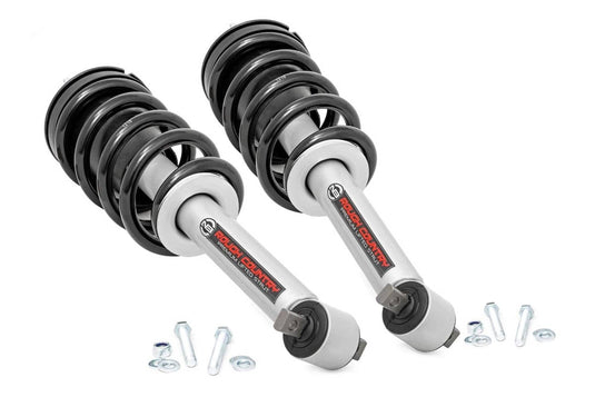 Rough Country Loaded Strut Pair, 3.5 Inch - 2019-2026 Chevrolet Silverado 1500 & GMC Sierra 1500