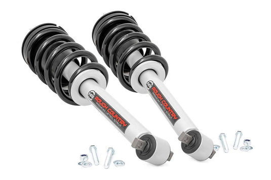 Rough Country Loaded Strut Pair, 6 Inch - 2019-2026 Chevrolet Silverado 1500
