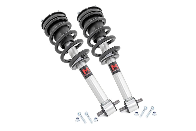 Load image into Gallery viewer, Rough Country M1 Loaded Strut Pair, 6 Inch - 2019-2026 Chevrolet Silverado 1500 LTD/1500/1500 LT Trail Boss/1500 Custom Trail Boss

