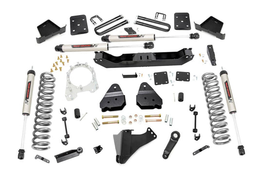 Rough Country 4.5 Inch Lift Kit, V2 Shocks - 2017-2022 Ford F-250 Super Duty/F-350 Super Duty