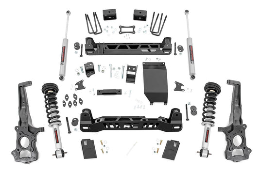 Rough Country 6 Inch Lift Kit, N3 Struts, Cast Steel - 2019-2023 Ford Ranger