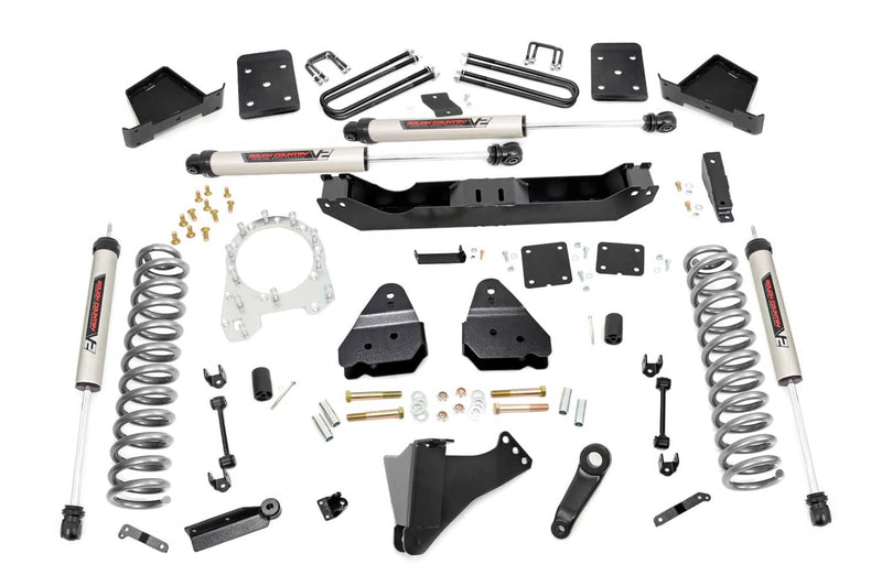 Load image into Gallery viewer, Rough Country 6 Inch Lift Kit, No OVLDS, V2 - 2017-2022 Ford F-250 Super Duty/F-350 Super Duty
