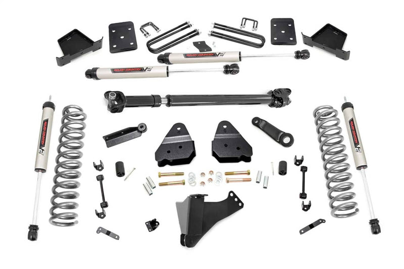 Load image into Gallery viewer, Rough Country 6 Inch Lift Kit, No OVLDS, D/S, V2 - 2017-2022 Ford F-250 Super Duty/F-350 Super Duty
